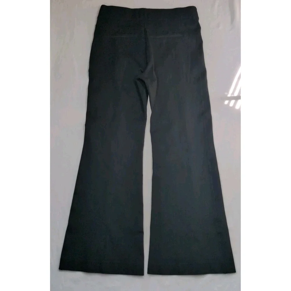 Spanx Womens 1X Ponte Flare Pants 20252R Black Stretch Pull On Slimming